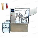 વોટર ચિલર સાથે ઓટોમેટિક ક્રીમ લોશન ટ્યુબ્સ ફિલિંગ સીલિંગ મશીન