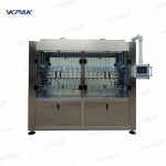 સ્વચાલિત લીનિયર લિક્વિડ ફોમી ગ્લાસ બોટલ ઓવરફ્લો ફિલિંગ મશીન