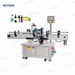 મેટલ ટીન માટે ઓટોમેટિક લીનિયર સ્ટીકર રેપ-અરાઉન્ડ લેબલીંગ મશીન