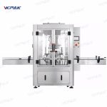 નાળિયેર તેલ ઓટોમેટિક ગ્લાસ જાર 2 હેડ ન્યુમેટિક ફિલિંગ લાઇન