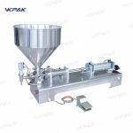 કોસ્મેટિક ક્રીમ લોશન માટે સંપૂર્ણ ન્યુમેટિક લિક્વિડ પેસ્ટ ફિલિંગ મશીન