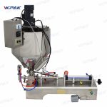 અર્ધ સ્વચાલિત હની મરી ચટણી હીટિંગ મિશ્રણ ભરવાનું સાધન