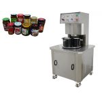 મેટલ કેપ્સ બંધ કરવા માટે સેમી ઓટોમેટિક વેક્યુમ ગ્લાસ જાર્સ કેપિંગ મશીન