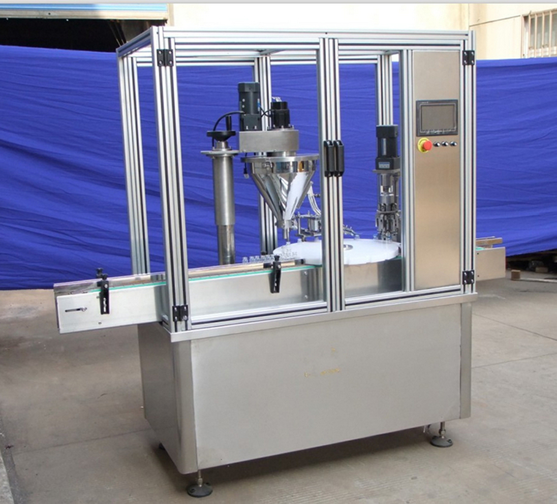 rotary filler capper equipments પાવડર ફિલર કેપર સાધનો.jpg