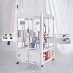 હોટ મેલ્ટ ગ્લુ લેબલીંગ ઇક્વિપમેન્ટની સામે ઓટોમેટિક સિંગલ સ્ટેશન