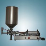 પ્રેશરાઇઝ્ડ હોપર સાથે ઉચ્ચ સ્નિગ્ધતા પીનટ બટર હની ફિલિંગ મશીન