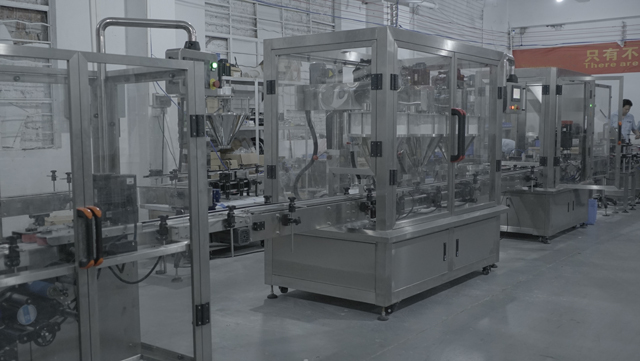 છૂટક પાવડર ફિલિંગ લાઇન ફેક્ટરી સ્વીકૃતિ.JPG