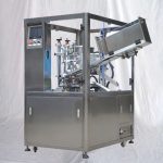 લોશન કોસ્મેટિક ક્રીમ ડ્યુઅલ ચેમ્બર ટ્યુબ ફિલિંગ સીલિંગ મશીન