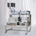 અલ્ટ્રાસોનિક સીલિંગ ઇક્વિપમેન્ટ સાથે સેમી ઓટોમેટિક ટ્યુબ ફિલર મશીન