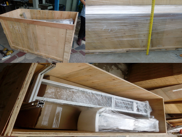 ઇન્ડક્શન sealing.jpg માટે વુડન કેસ પેકિંગ મશીન